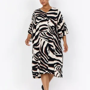 Mönstrad långskjorta/klänning från Wasabi W10696