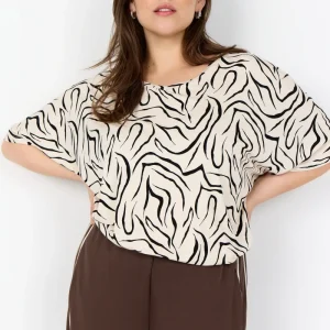 Zebra mönstrad topp från Wasabi W20541