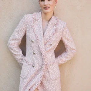 Caren Bouclé Blazer Dress
