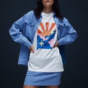 Aveny T-shirt Berkeley Clouds