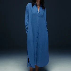 Aveny Klänning Berry Cotton Crincle