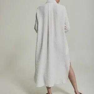 Aveny Klänning Berry Long Seersucker