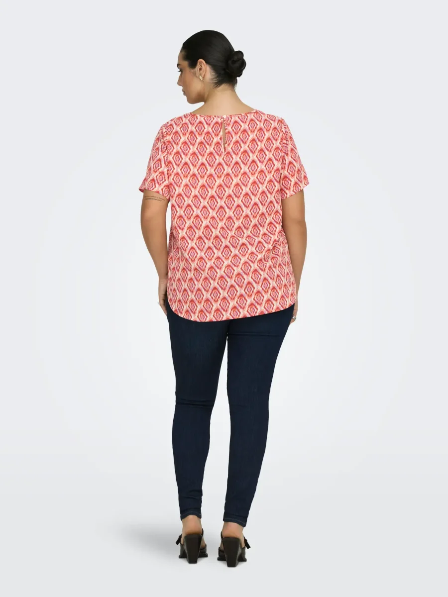 Mönstrad topp från Carmakoma 15218353 - Bild 4