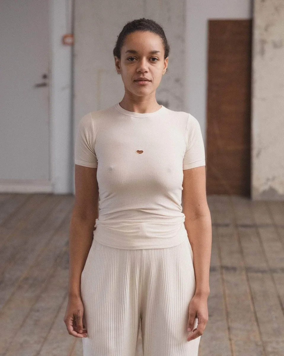 Baserange Topp Heart Short Sleeve - Bild 2