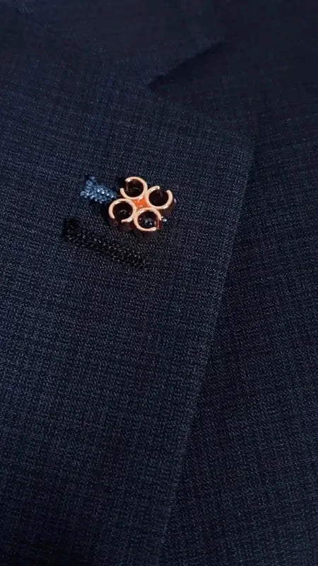 Blå kostym för män Cavani Seeba - Bild 5