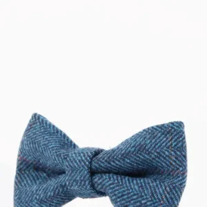 Blå Tweed Fluga | Marc Darcy