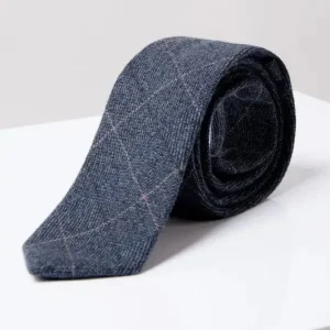 Blå Tweedslips | Marc Darcy