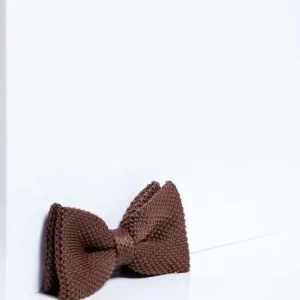 Brun Tweed Fluga | Marc Darcy - Dubbellager Tyg