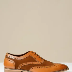 Bruna läderskor, Marc Darcy Bradley - Wingtip brogue