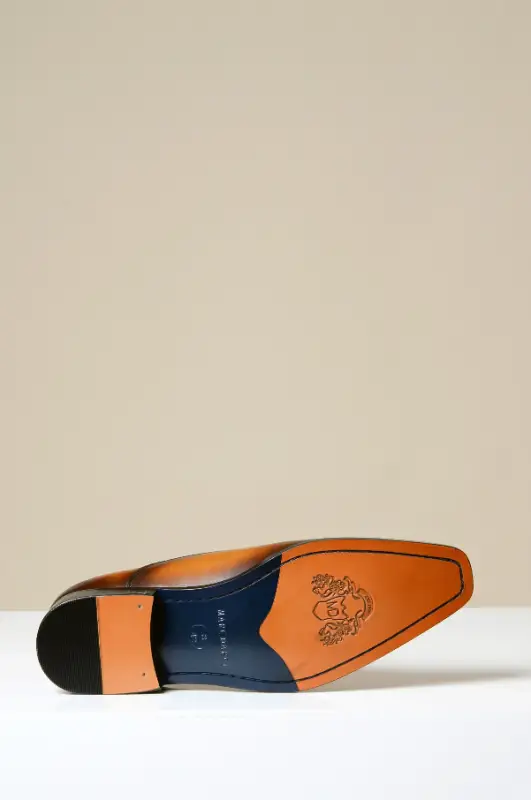 Bruna läderskor, Marc Darcy Jake - Wingtip brogue - Bild 4