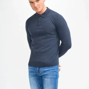 Cavani Boom Navy – Pikétröja för herr