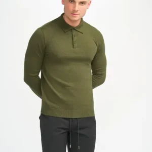 Cavani Boom Olive – Pikétröja för herr