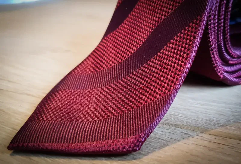 Cavani Burgundy slips med näsduk - Bild 5