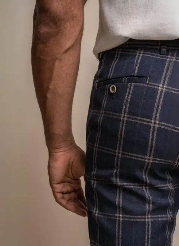 Cavani - Byxor Hardy Marinblå, Gentleman's - Bild 3