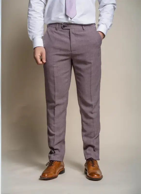 Cavani - Byxor Lilac Slim Fit