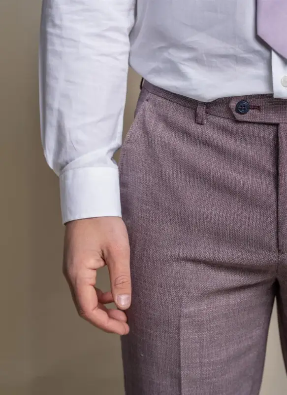 Cavani - Byxor Lilac Slim Fit - Bild 4