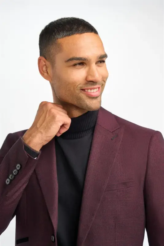 Cavani Caridi - Kavaj Vinröd - Bild 5