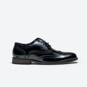 Cavani Clark Skor Svart – Wingtip Brogue