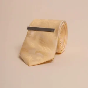 Cavani - Gold Paisley Slipsset