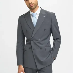 Cavani - Kavaj Bond Antracit Dubbellknäppt