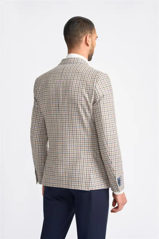 Cavani - Kavaj Dubbellknäppt Sergio Beige - Bild 7