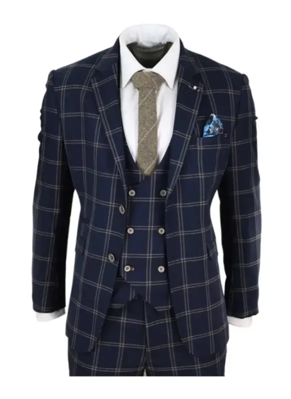 Cavani - Kavaj Hardy Marinblå, Gentlemen - Bild 3