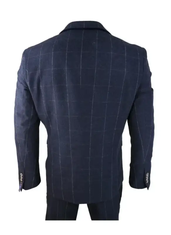 Cavani - Kavaj Rutmönster Angels Marinblå - Bild 4