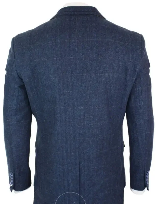Cavani kostym - Carnegi Navy Tweed Kostym - Bild 5