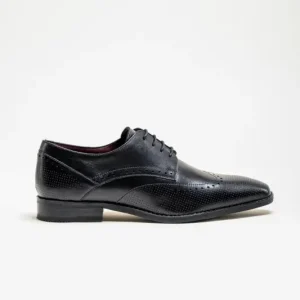 Cavani Lisbon Skor Svart - Wingtip Brogue