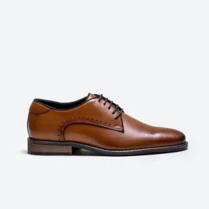 Cavani Madrid Skor Tan - Wingtip Brogue