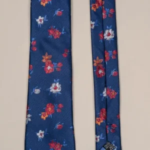 Cavani - Navy - Floral Red Slips set