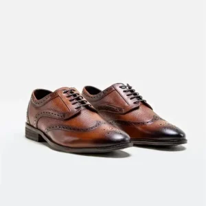 Cavani Orleans Skor Tan – Wingtip Brogue