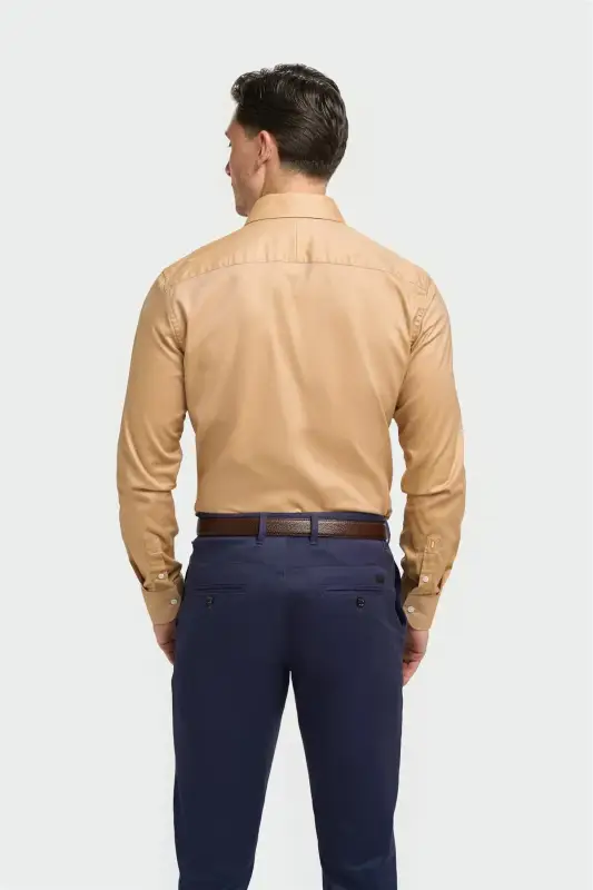 Cavani – Skjorta Barnaby Guld - Bild 4