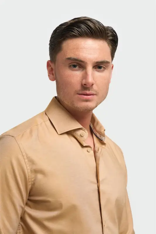 Cavani – Skjorta Barnaby Guld - Bild 3