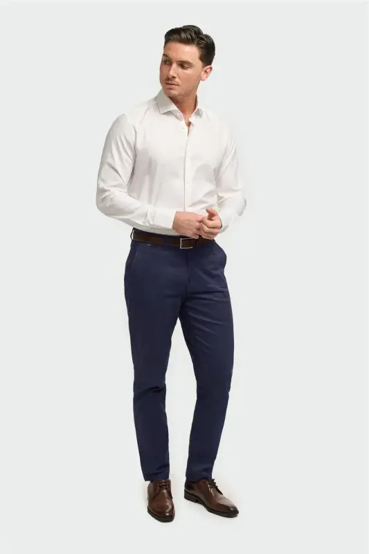 Cavani – Skjorta Barnaby Vit - Bild 5