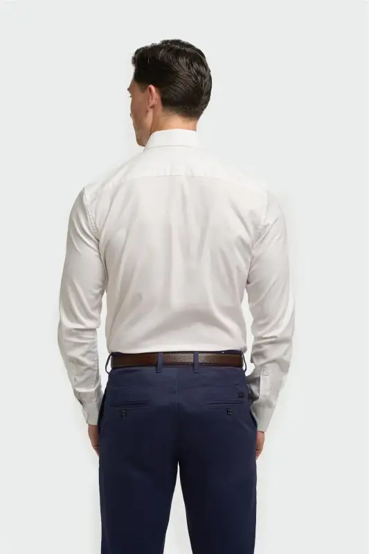 Cavani – Skjorta Barnaby Vit - Bild 4