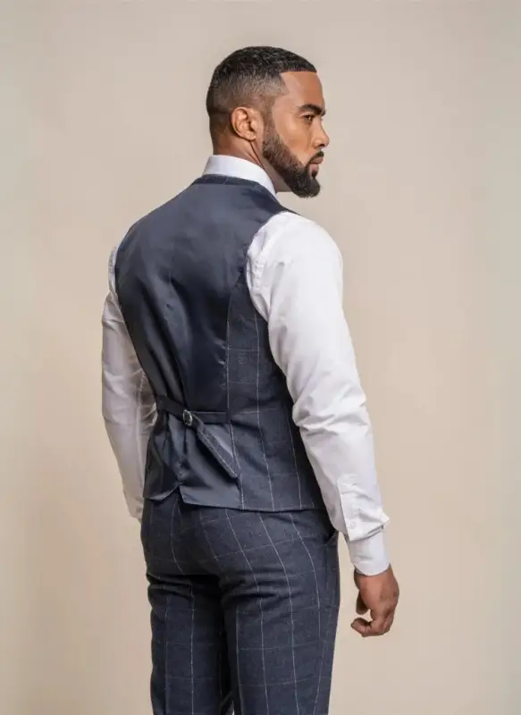 Cavani - Väst Angels Rutig Marinblå - Bild 3