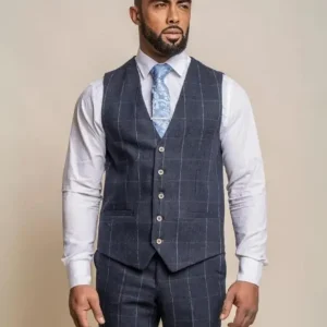 Cavani - Väst Angels Rutig Marinblå