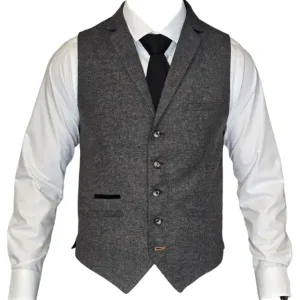 Cavani - Väst Martez Tweed Grå