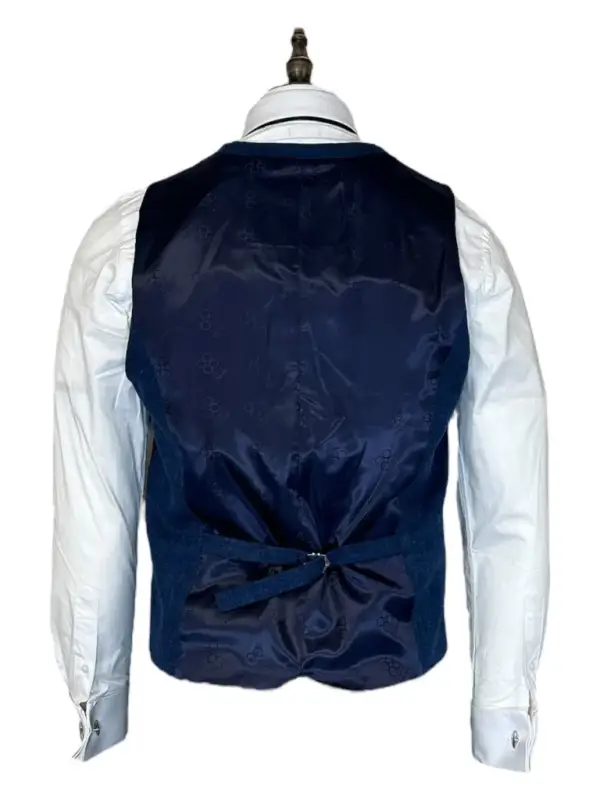 Cavani - Väst Orson Tweed Blå - Bild 3