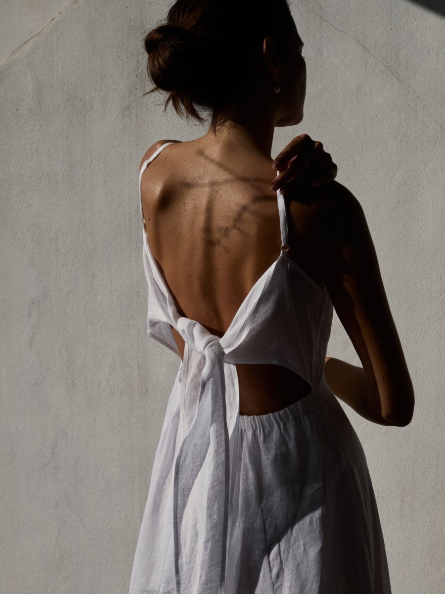 Cebella Linneklänning - Bild 4