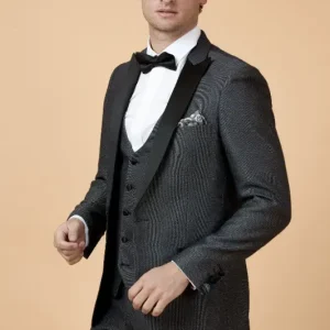 Charcoal Grey Smoking tredelad - Marc Darcy Spencer