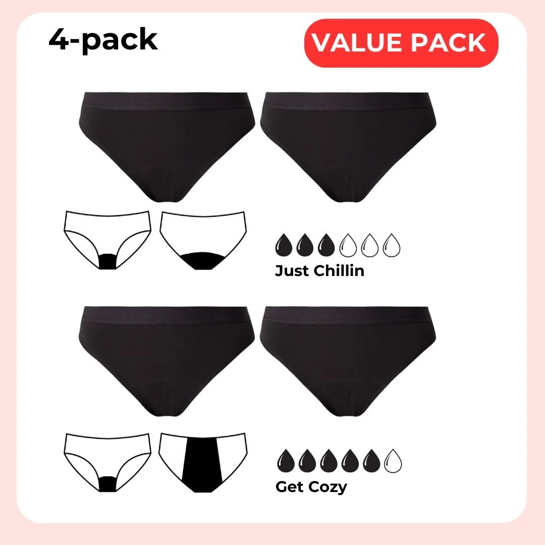 Menstrosor dag & natt Comfypack - 4 st