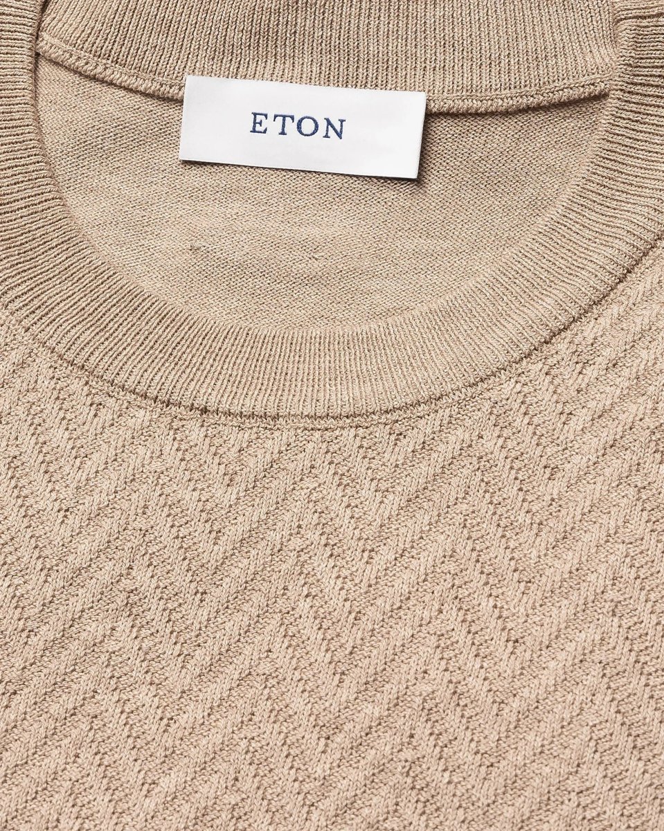 Eton T-shirt Crew Neck Knit - Bild 7