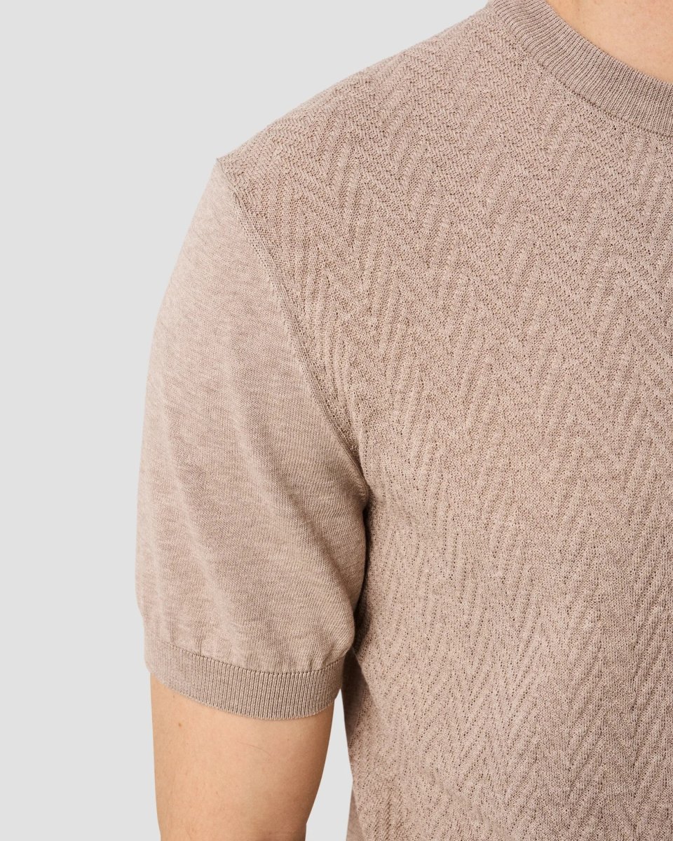 Eton T-shirt Crew Neck Knit - Bild 5