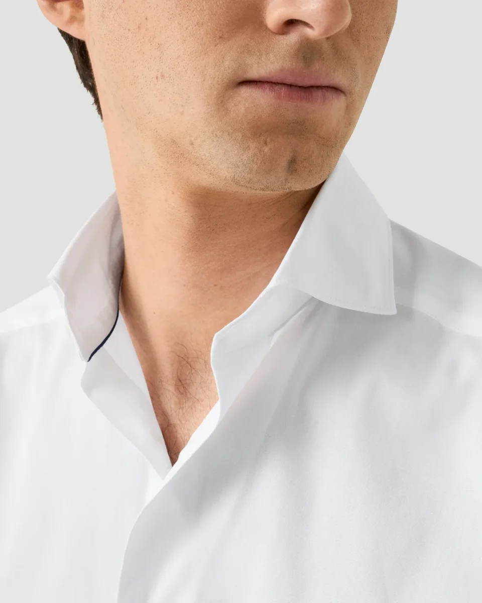 Eton Skjorta End on End Poplin - Bild 6