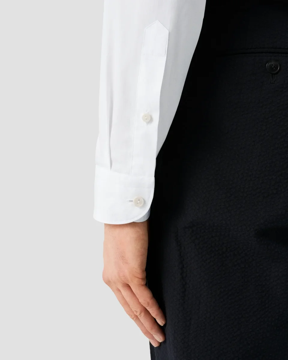 Eton Skjorta End on End Poplin - Bild 5