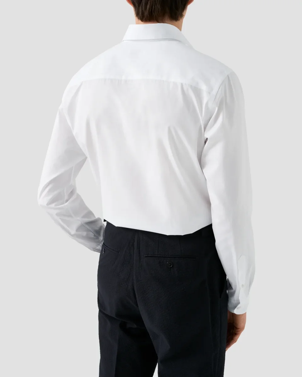 Eton Skjorta End on End Poplin - Bild 4