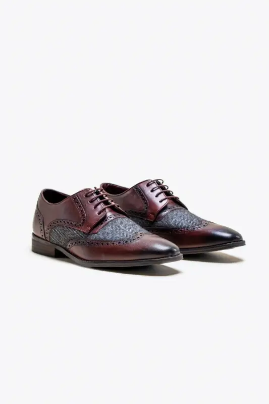 Faro Tweed Skor Bordo | Cavani Faro Bordo - Bild 3