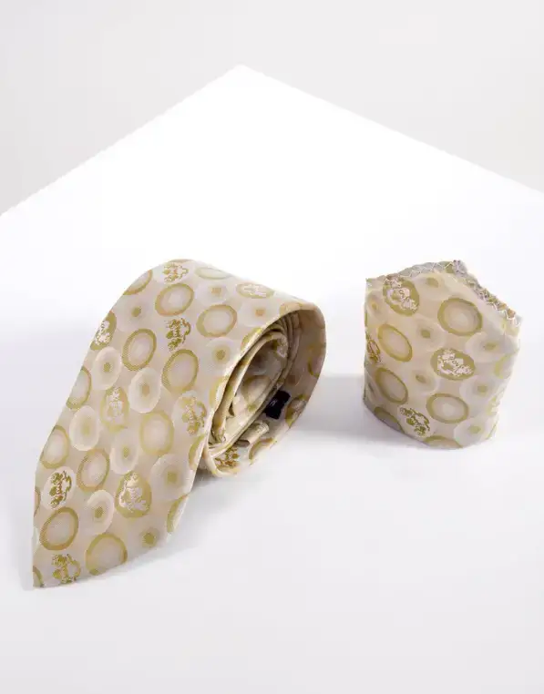 Gentlemens Bubbles Stone slips med bröstnäsduk | Marc Darcy - Bild 4